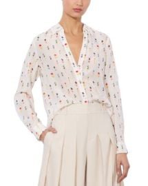 Alice and Olivia Alice and Oliva Eloise Silk Blouse Bloomingdales at Bloomingdales