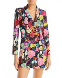 Alice and Olivia Alice and Olivia Latoya Floral Blazer Dress Bloomingdales at Bloomingdales