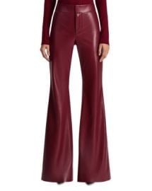 Alice and Olivia Andrew Faux Leather Bootcut Pants Bloomingdale39s at Bloomingdales
