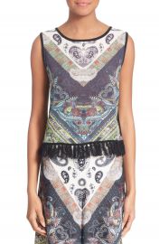 Alice and Olivia Annalea Paisley Print Tank at Nordstrom