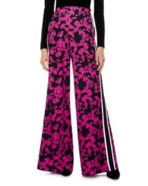 Alice and Olivia Athena Printed Wide Leg Pants Bloomingdales at Bloomingdales