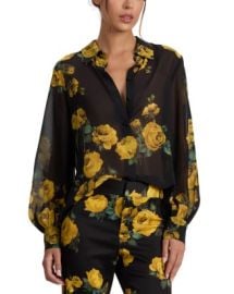 Alice and Olivia Candace Blouson Sleeve Shirt Bloomingdale39s at Bloomingdales