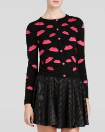 Alice and Olivia Cardigan - Pout Embroidered at Bloomingdales