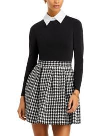 Alice and Olivia Chara Collared Dress Bloomingdales at Bloomingdales