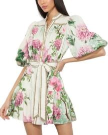 Alice and Olivia Cora Mini Dress Bloomingdales at Bloomingdales