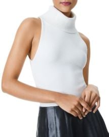 Alice and Olivia Darina Sleeveless Turtleneck Sweater   Bloomingdales at Bloomingdales