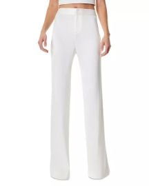 Alice and Olivia Deanna High Waist Wide Leg Pants Bloomingdales at Bloomingdales