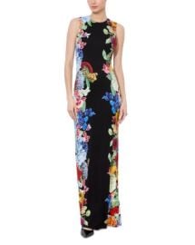 Alice and Olivia Delora Open Back Maxi Dress Bloomingdales at Bloomingdales