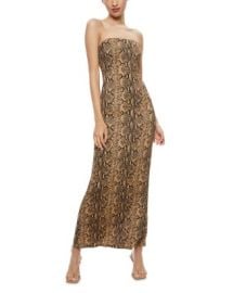 Alice and Olivia Delora Strapless Maxi Dress Bloomingdales at Bloomingdales