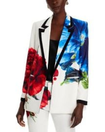 Alice and Olivia Denny Notch Collar Blazer Bloomingdales at Bloomingdales