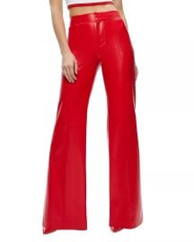 Alice and Olivia Dylan High Waist Wide Leg Pants Bloomingdales at Bloomingdales