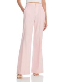 Alice and Olivia Dylan High Waist Wide Leg Pants in Petal Bloomingdales at Bloomingdales