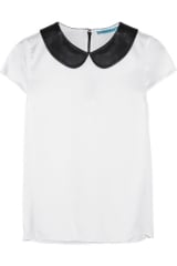 Alice and Olivia Emily Collar Top at The Outnet