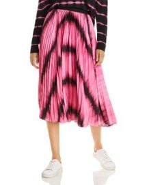 Alice and Olivia Katz Tie Dyed Pleated Midi Skirt   Bloomingdales at Bloomingdales