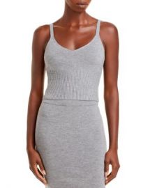 Alice and Olivia Kenna Rib Sweater Tank Top   Bloomingdales at Bloomingdales