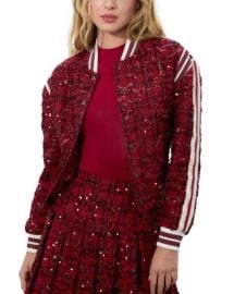 Alice and Olivia Keri Varsity Jacket Bloomingdales at Bloomingdales