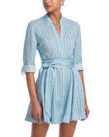 Alice and Olivia Lucy Roll Cuff Mini Dress Bloomingdalex27s Women Dresses Spring Dresses at Bloomingdales