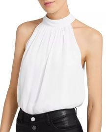 Alice and Olivia Maris Halter Neck Top Bloomingdales at Bloomingdales