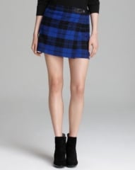 Alice and Olivia Mini Skirt - Weston Plaid at Bloomingdales