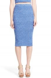 Alice and Olivia Morena Merino Wool Knit Pencil Skirt at Nordstrom