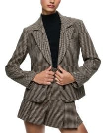 Alice and Olivia Persol Blazer Bloomingdales at Bloomingdales