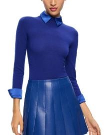 Alice and Olivia Porla Collard Sweater Bloomingdales at Bloomingdales