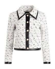 Alice and Olivia Renae Crop Blazer Bloomingdales at Bloomingdales