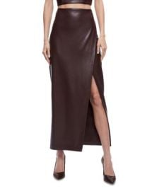 Alice and Olivia Siobhan Faux Leather Maxi Skirt Bloomingdales at Bloomingdales