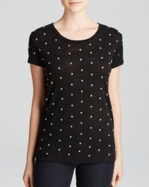 Alice and Olivia Top - Robin Embellished at Bloomingdales