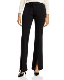 Alice and Olivia Walker Slit Slim Leg Pants Bloomingdales at Bloomingdales