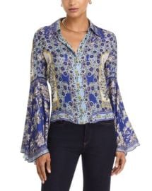 Alice and Olivia Willa Blouse Bloomingdale39s at Bloomingdales