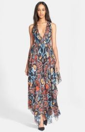 Alice and Olivia and39Koraand39 Print Handkerchief Dress at Nordstrom