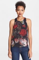 Alice and Olivia and39Vickyand39 Twist Keyhole Back Top at Nordstrom