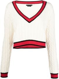 Alice x2B Olivia Ayden cable-knit Jumper - at Farfetch