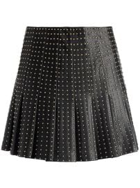 Alice x2B Olivia Carter vegan-leather mini-skirt - at Farfetch