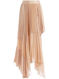 Alice x2B Olivia Fraley Asymmetric Pleated Maxi Skirt - at Farfetch