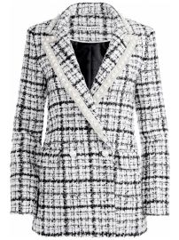 Alice x2B Olivia Justin Tweed double-breasted Blazer - at Farfetch