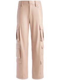 Alice x2B Olivia Luis faux-leather Cargo Pants - at Farfetch