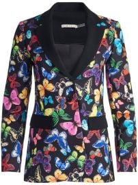 Alice x2B Olivia Macey butterfly-print Blazer - at Farfetch