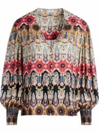 Alicex2BOlivia Serena paisley-print Blouse - at Farfetch