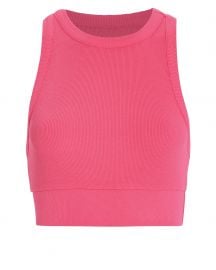 Alicia Ribbed Crop Tank at Intermix