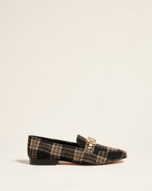 Alire Plaid Loafer at Veronica Beard