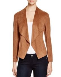 Alison Andrews Draped Faux Suede Jacket - Essential Pick at Bloomingdales