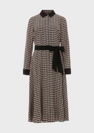 Alison Printed Fit and Flare Dress by Hobbs London at Hobbs London