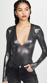 Alix Irving Lame   Bodysuit at Shopbop