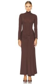 Alix Maxi Tie Front Dress at Revolve
