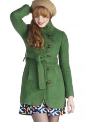 All Clover Again Coat at ModCloth