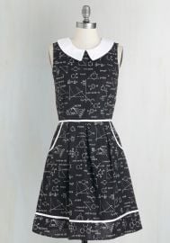 All Eyes on Unique Dress in Science at ModCloth