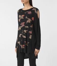 All Saints Arosa Aino Tee Usa Usa at All Saints