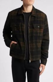 All Saints Bauhaus Plaid Fleece Lined Flannel Jacket at All Saints